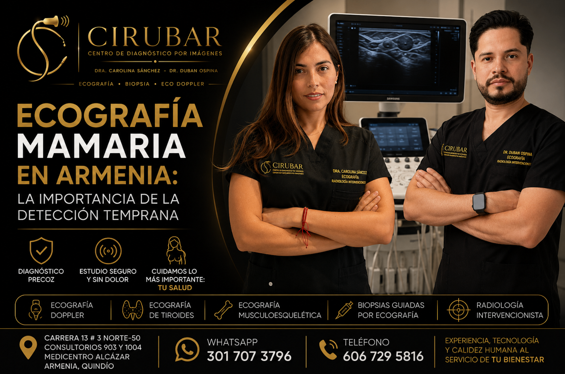 Especialistas recomiendan no ignorar los cambios en las mamas: la ecografía mamaria permite detectar alteraciones de forma temprana